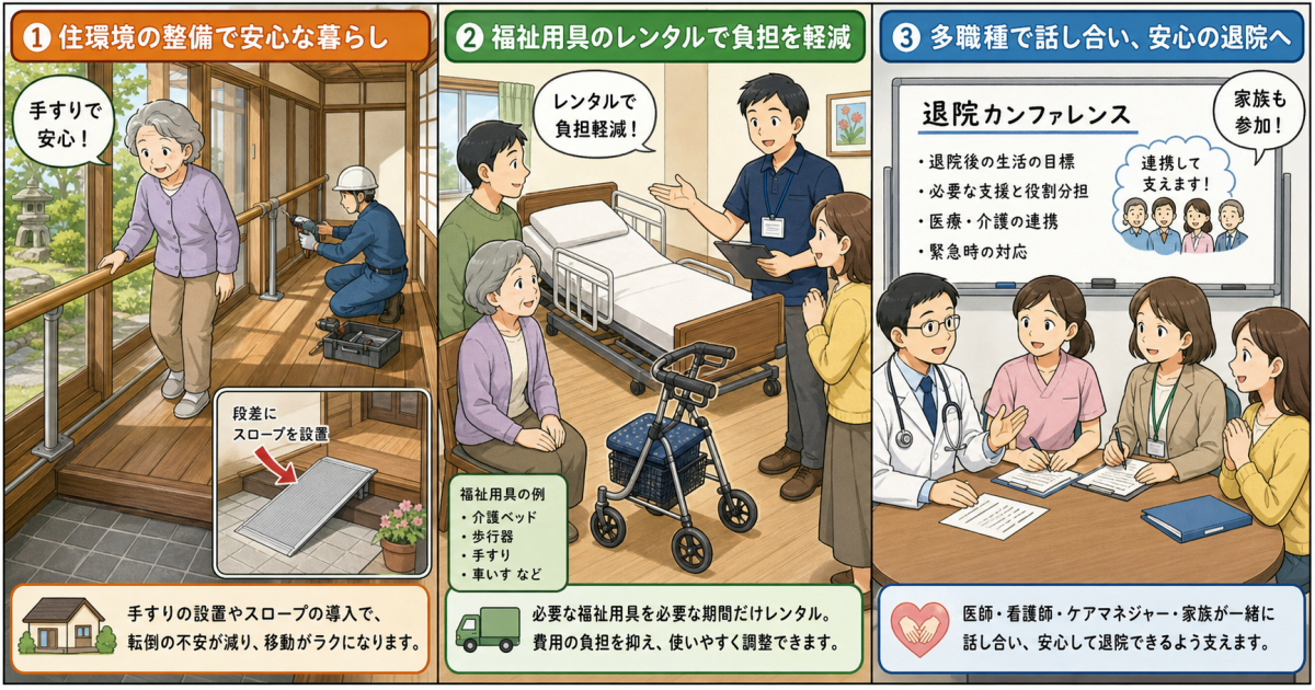 なぜ退院後も歩けないのか？高齢者の骨折後に起こる「廃用症候群」とリハビリの重要性