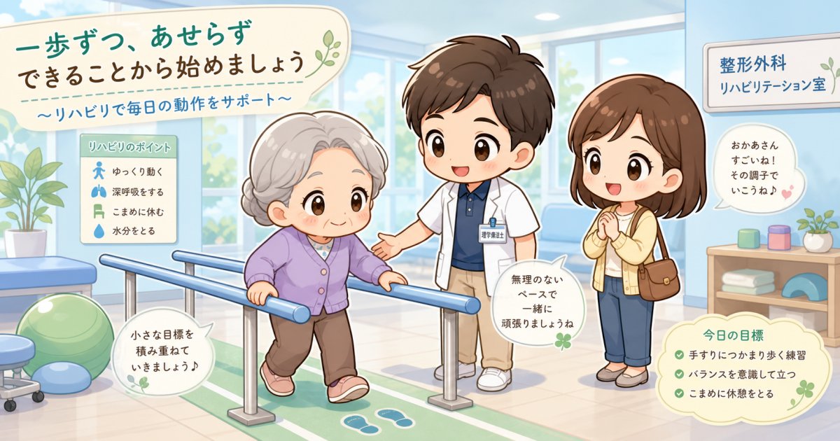 80代でもリハビリ効果はある？高齢者の歩行維持と無理のない進め方